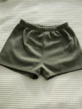 Always Olive Green Athletic Lounge Shorts